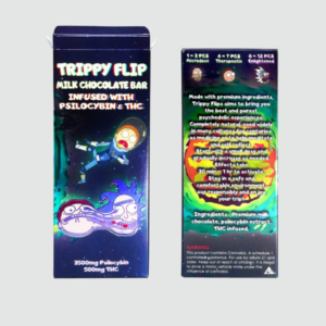 Trippy Flip Milk Chocolate Bar