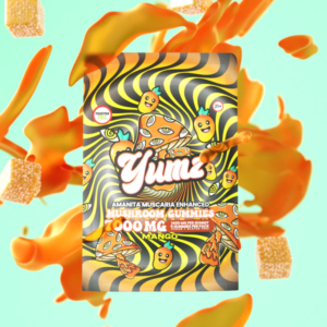 YUMZ - MANGO ( AMANITA MUSCARIA MUSHROOM GUMMIES )